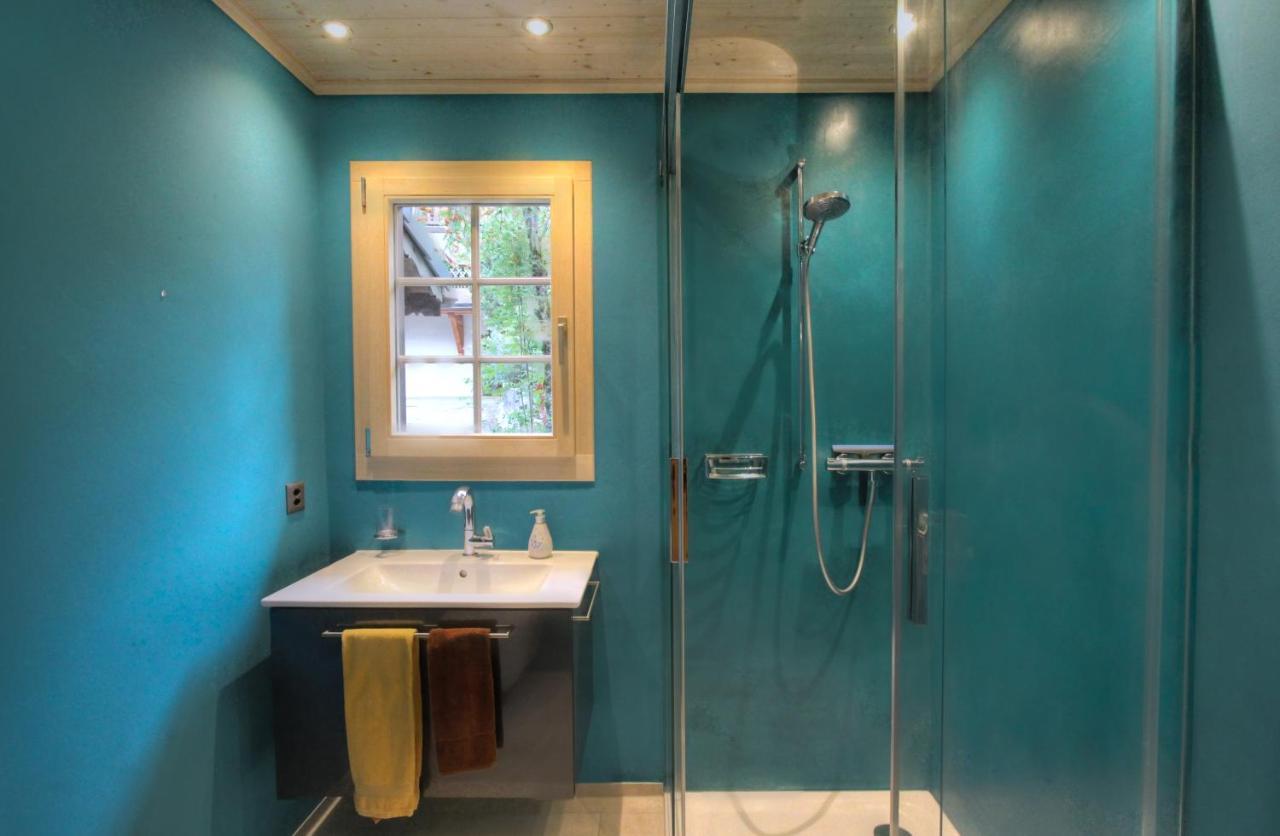 Les Jumelles Villa Gstaad Luaran gambar