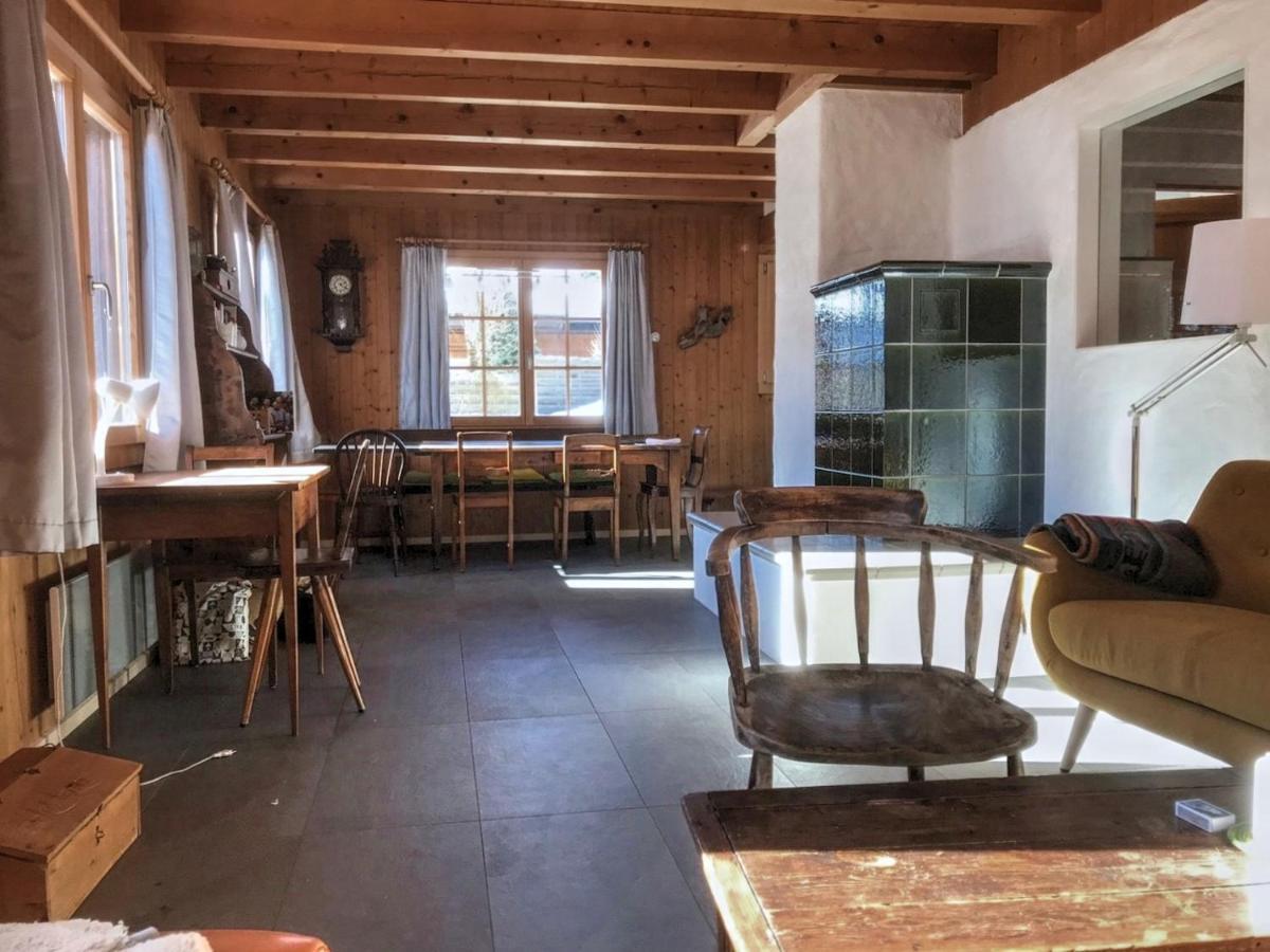 Les Jumelles Villa Gstaad Luaran gambar